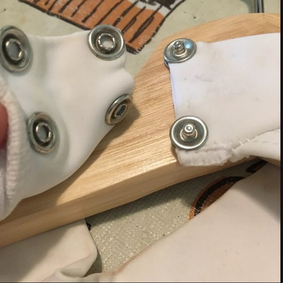 Black and white dress with ruffles - Picture 7 of 7